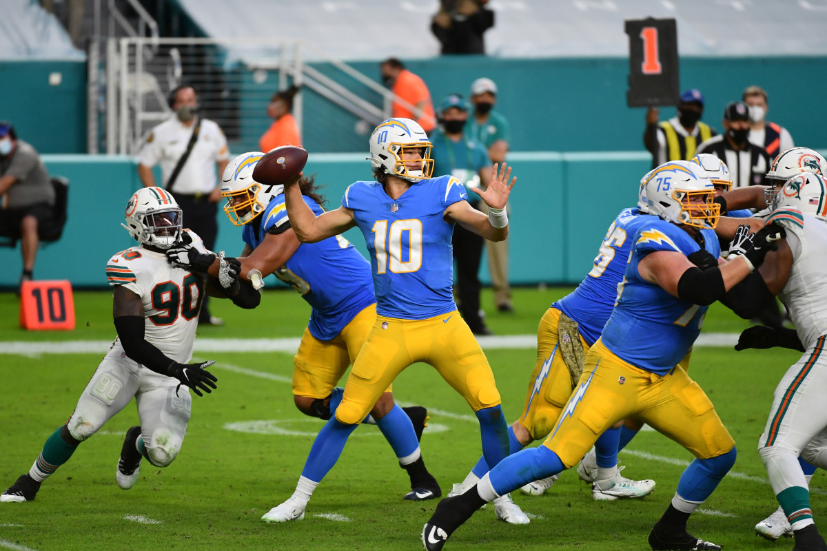 Los Angeles Chargers vs. Miami Dolphins Betting Odds Week 14 Point