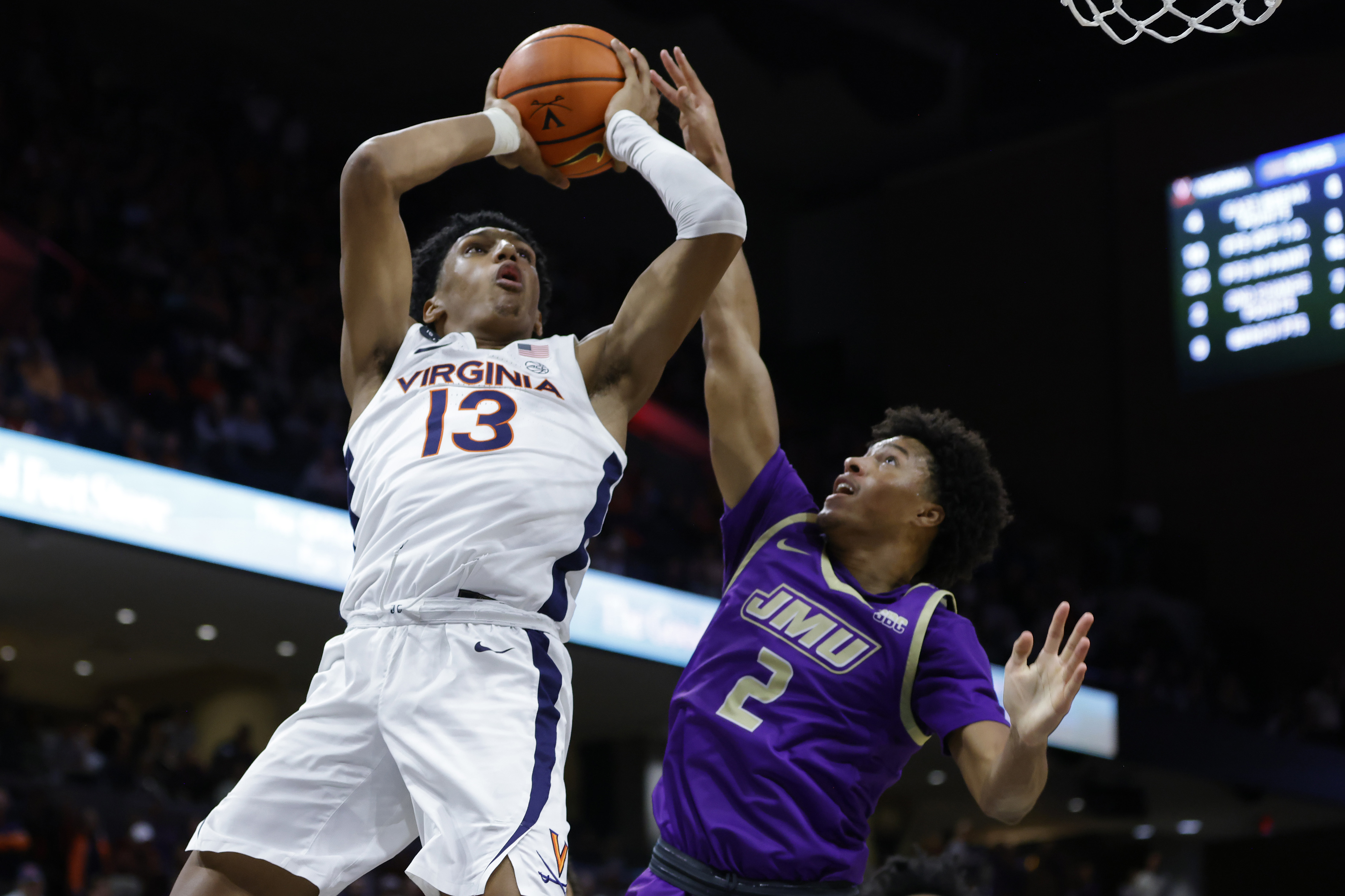 Virginia Basketball Struggles Without Beekman, Holds Off JMU to Win 55