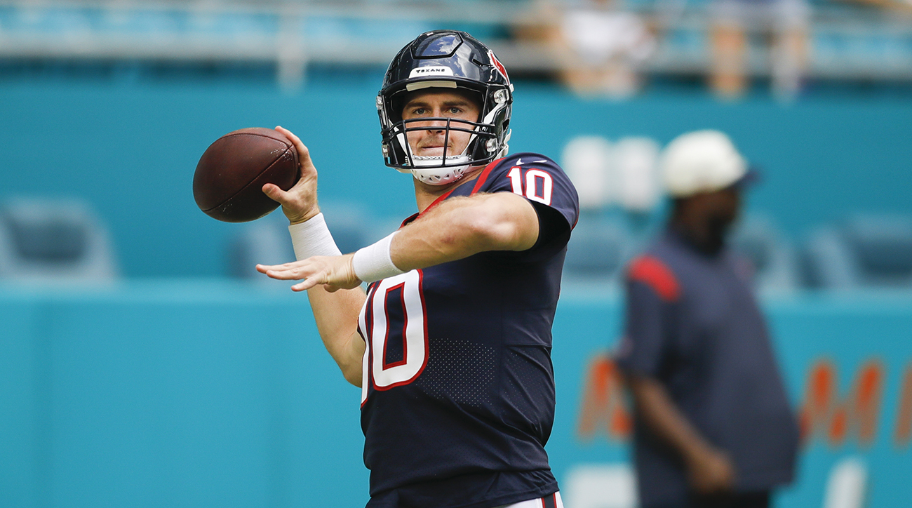 Texans bench QB Davis Mills in favor of Kyle Allen, source