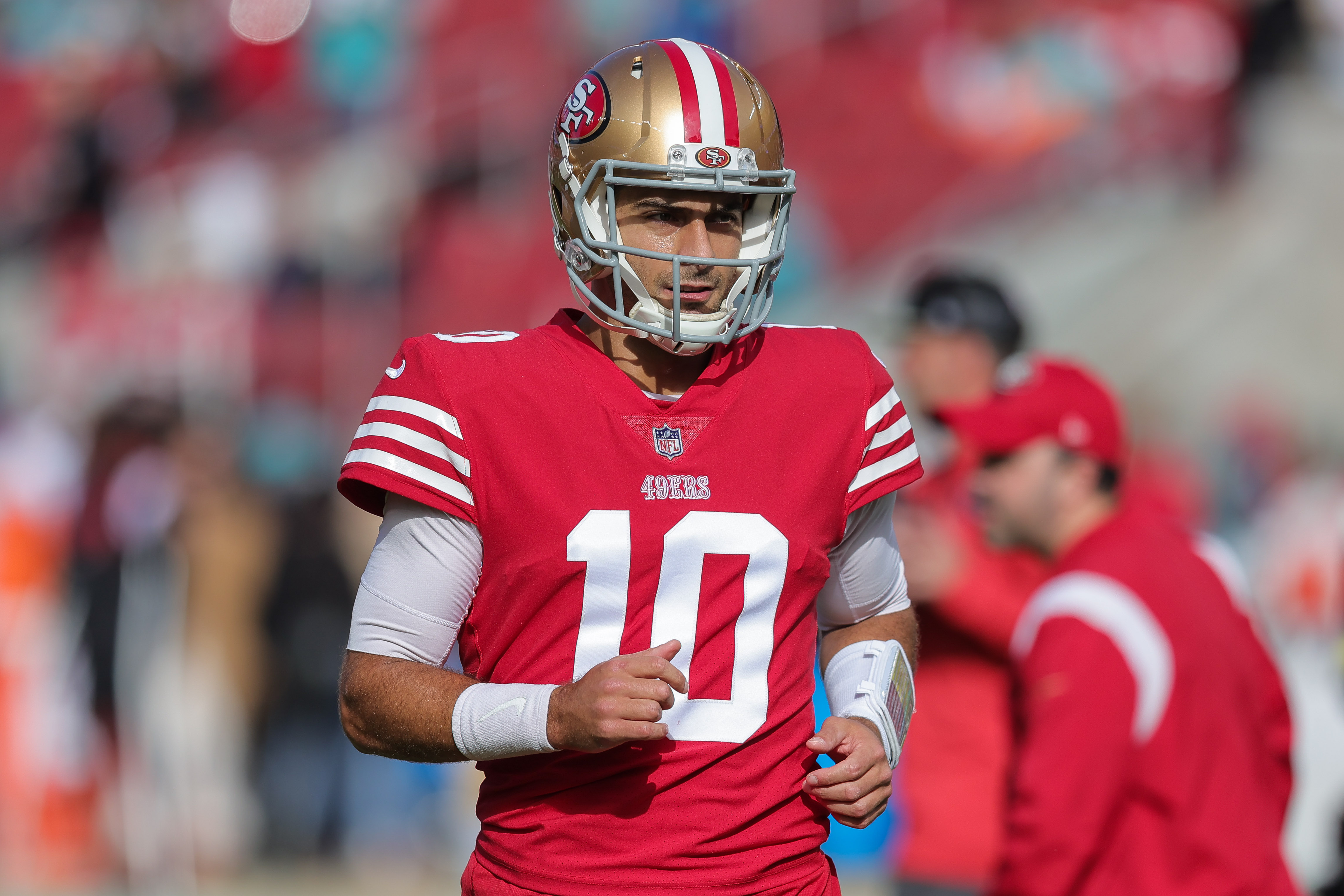 Jimmy Garoppolo Has "Way Outside Chance" Of Returning For The Playoffs ...