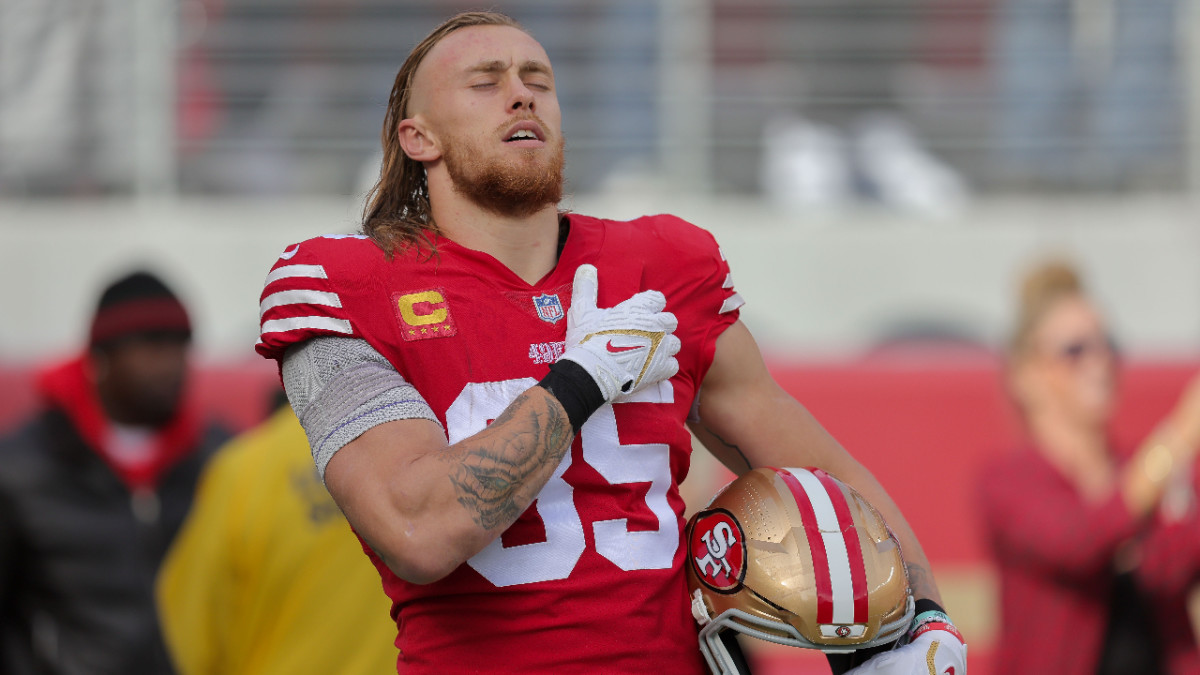 Brock Purdy Connects with George Kittle on a 31-Yard Dart