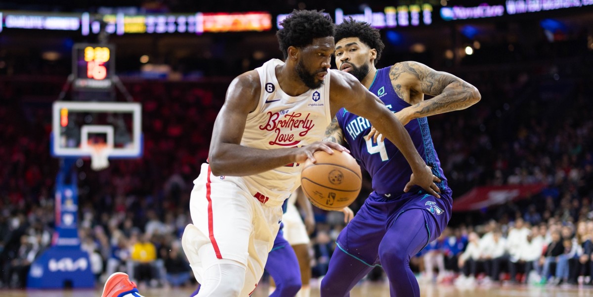 Joel Embiid Peaches Team Play After 53-Point Outing vs. Hornets ...