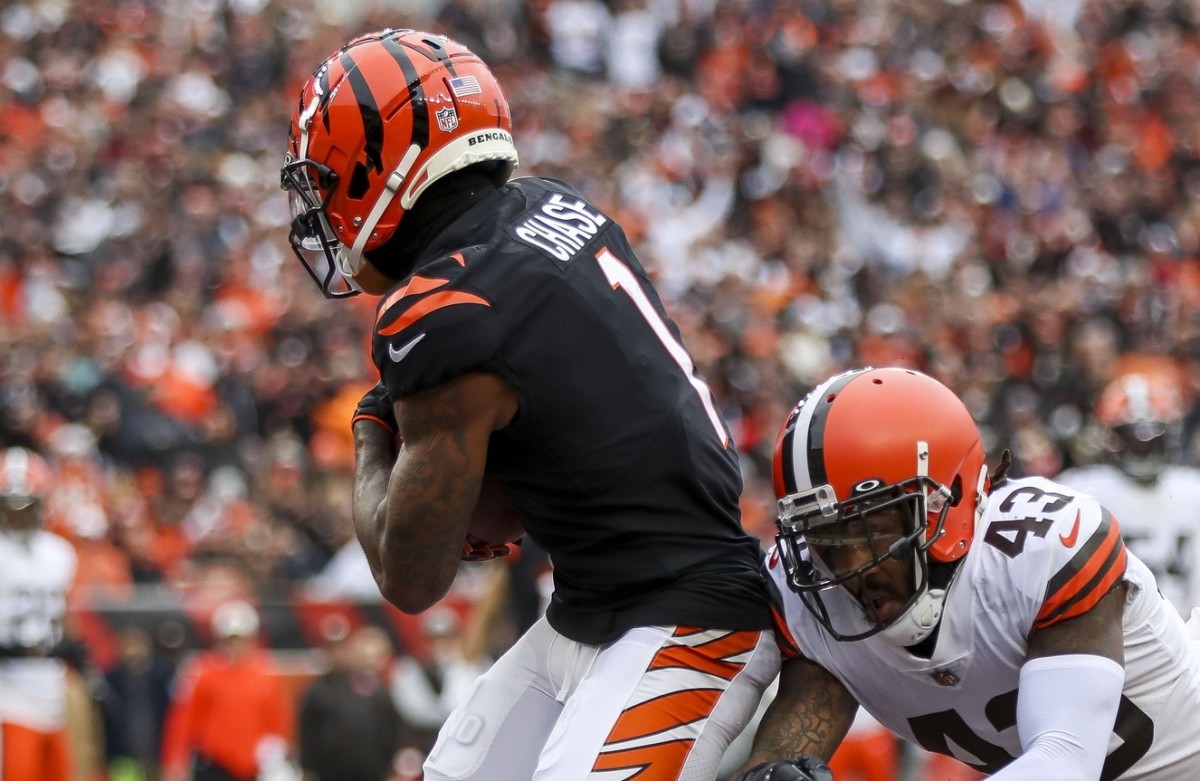 Cleveland Browns ready for Bengals receivers, including Ja'Marr Chase