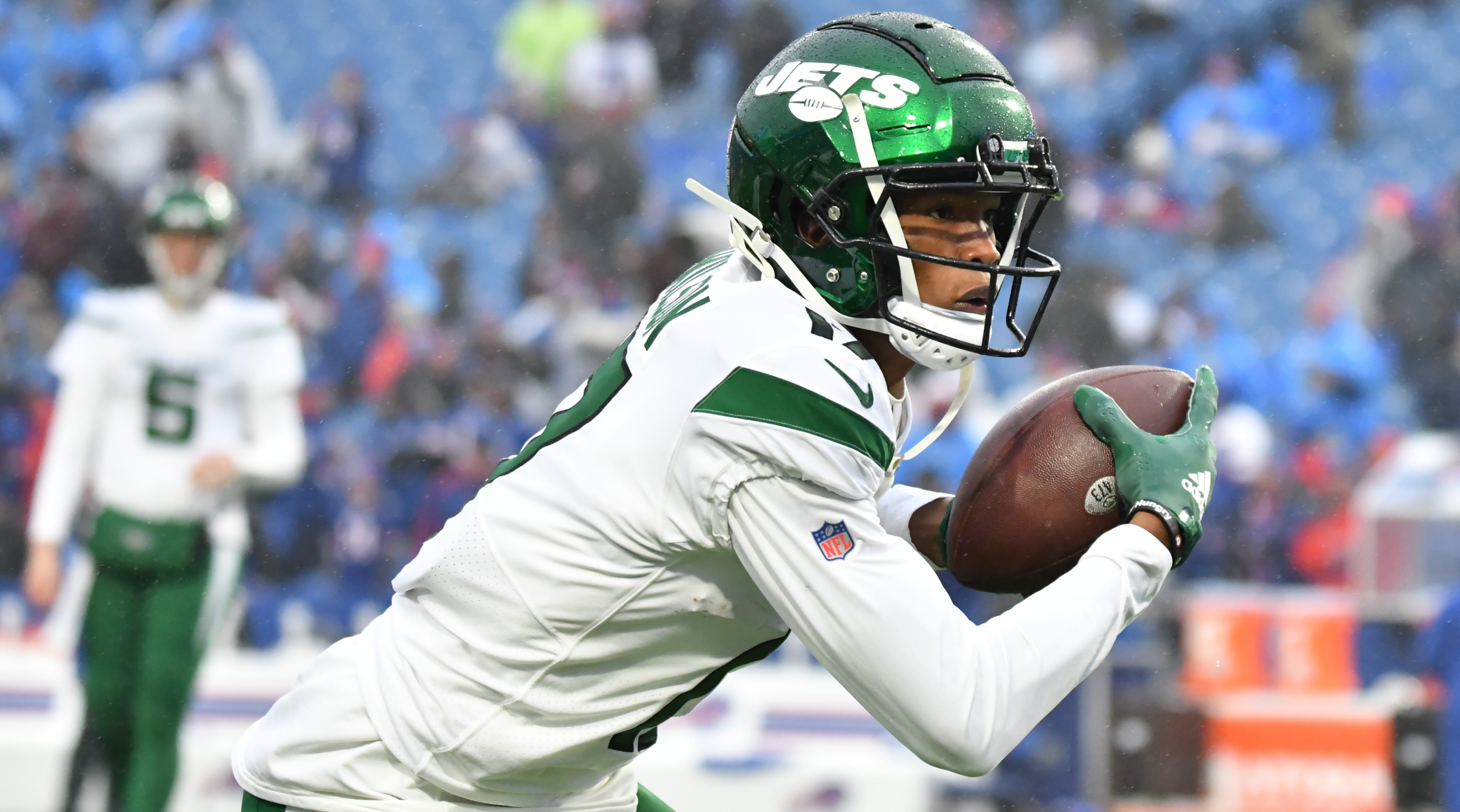 Jets tie Bills 13-13 on spectacular Garrett Wilson TD catch - NBC Sports