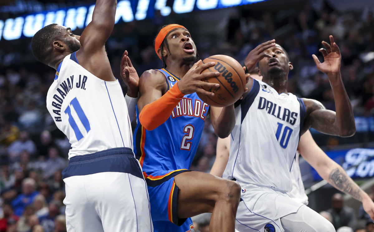 Gilgeous-Alexander Scores 42 As Dallas Mavericks Defeat Thunder, 121 ...