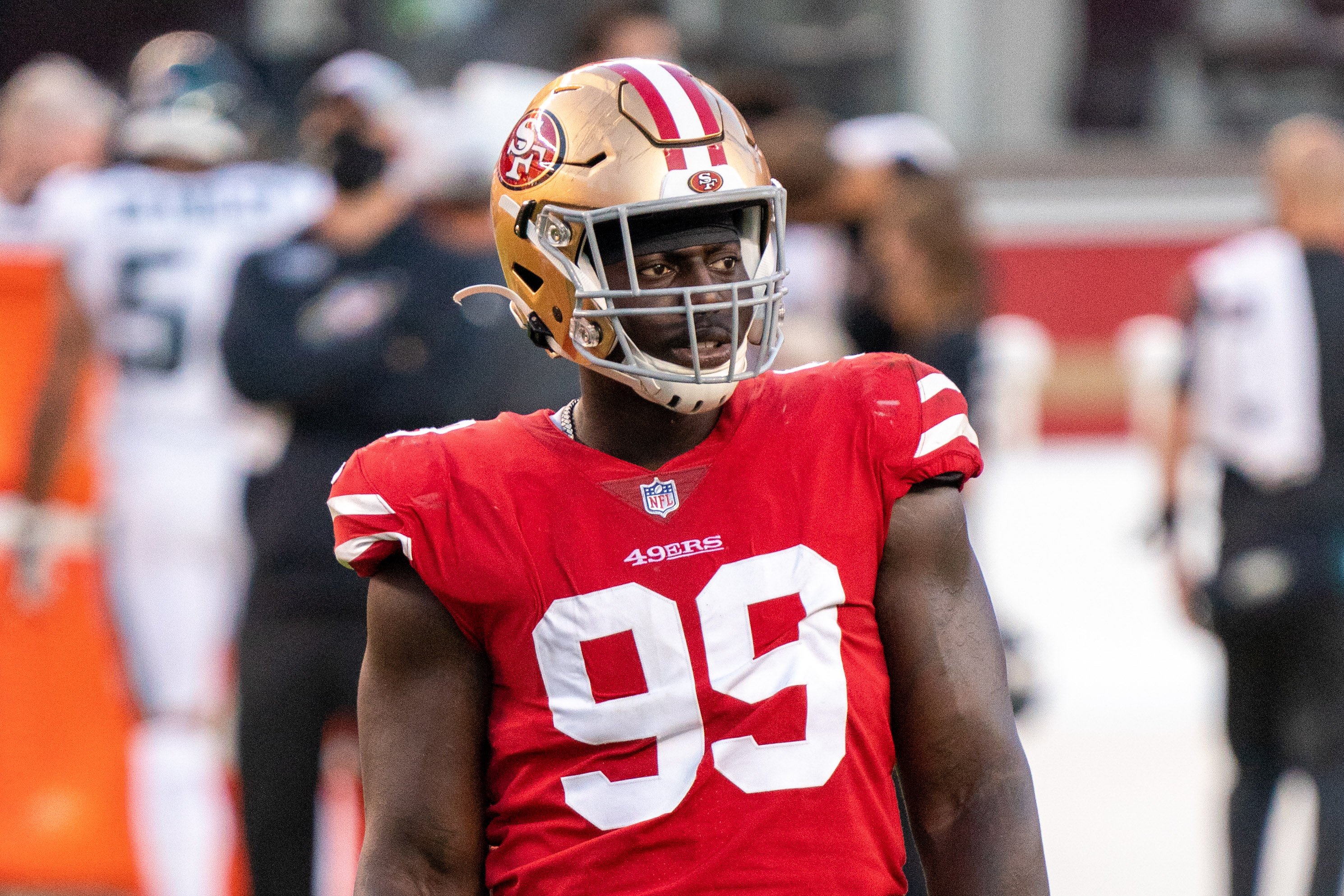 49ers' Hassan Ridgeway expected to miss rest of regular season with pec  strain – NBC Sports Bay Area & California