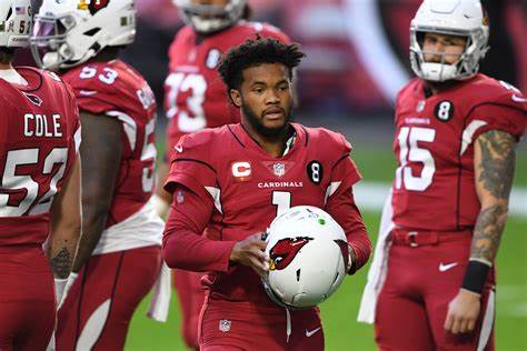 New England Patriots Cardinals: Arizona QB Kyler Murray Exits With Knee ...