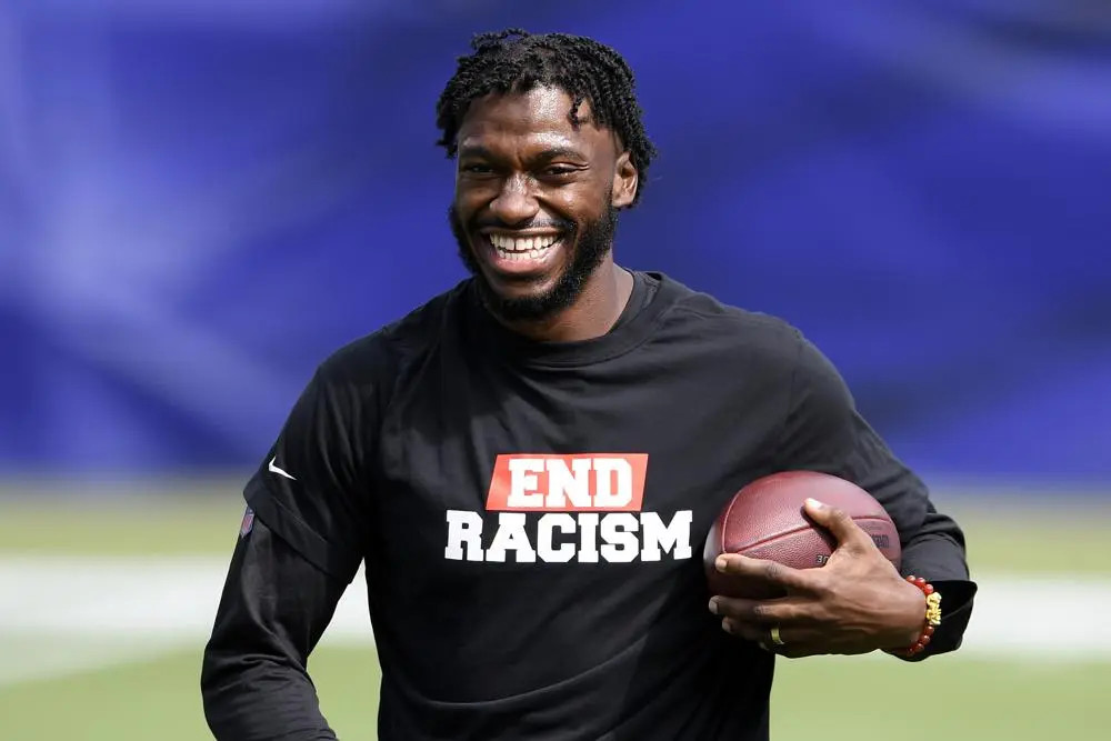 Robert Griffin III 'Bug-a-Boo': Washington Ex Apologizes for