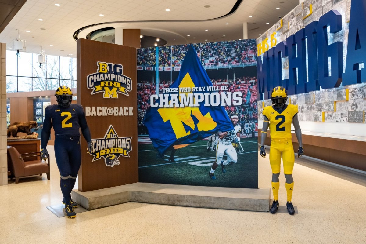 Schembechler Hall Gets A Mini Makeover