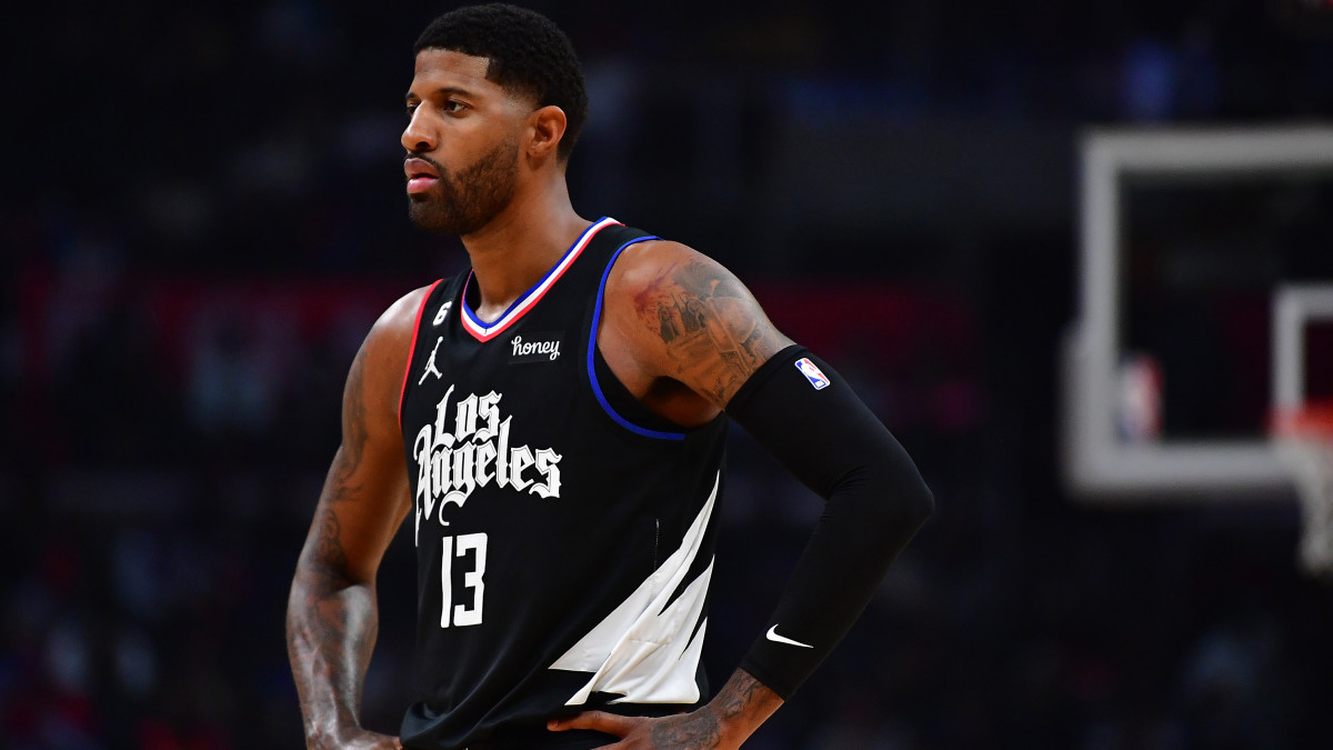 Los Angeles Clippers guard Paul George.