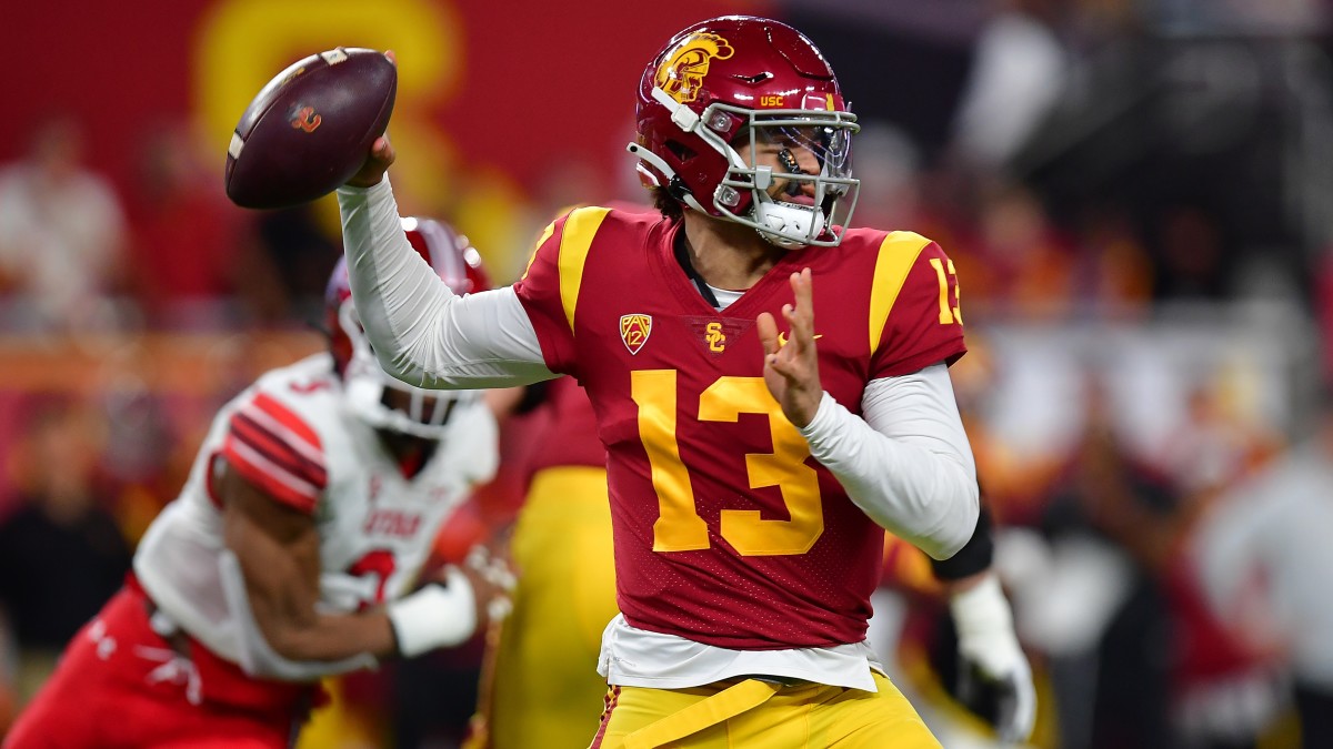 USC Quarterback Caleb Williams Is the OddsOn Favorite to Go First in