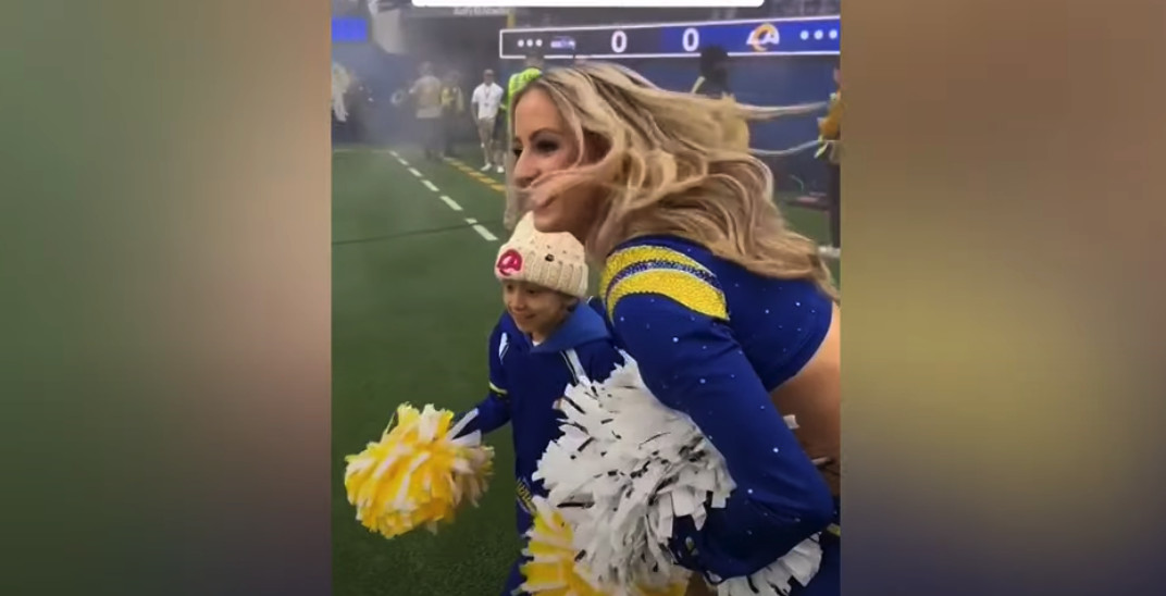 Rams Cheerleaders Help Cancer Patient's Dream Come True: WATCH - BVM Sports