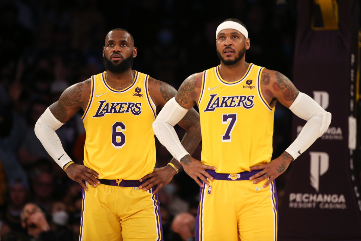 Lakers Players Congratulate Carmelo Anthony On Retirement All Lakers