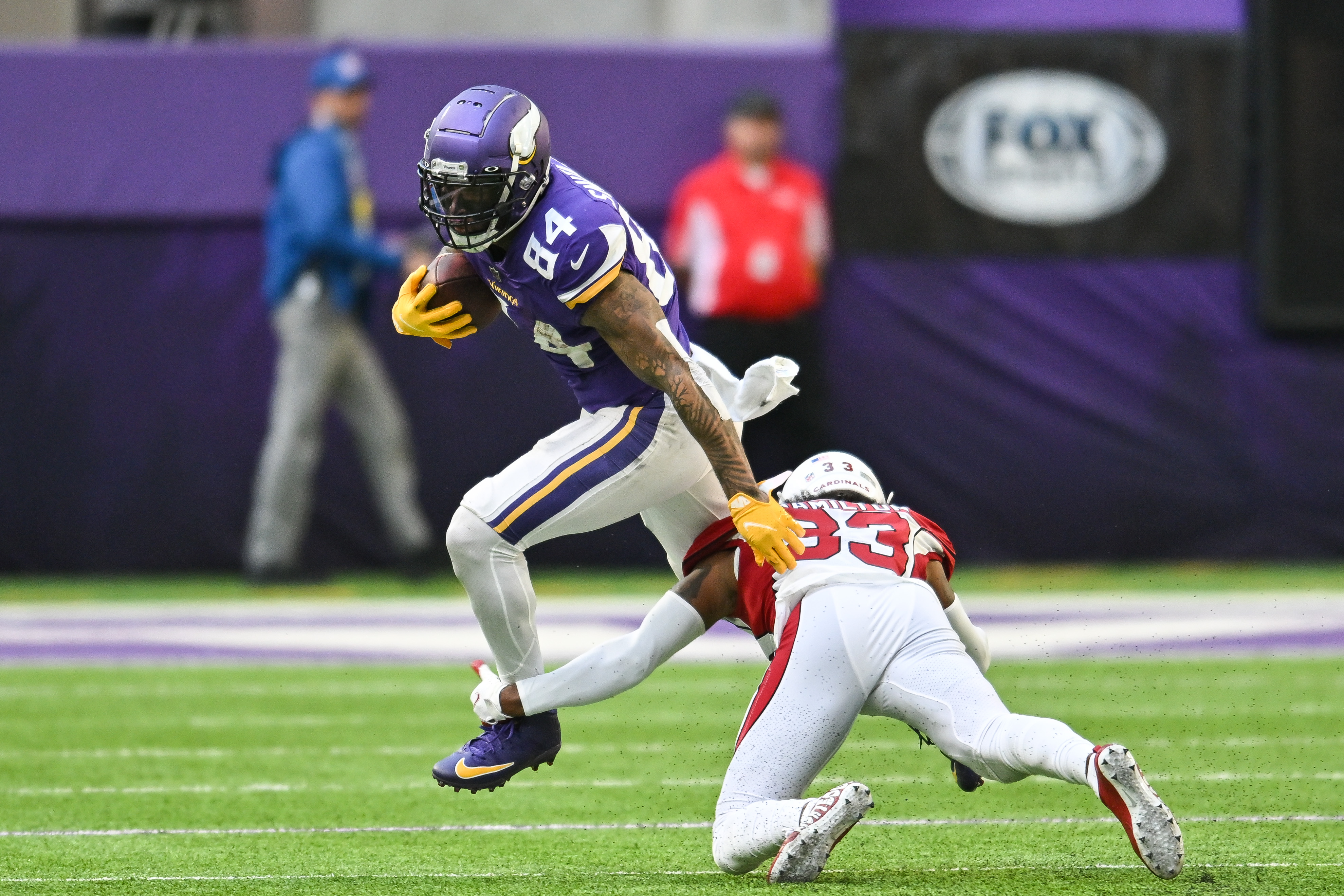 Vikings TE Irv Smith Jr. joins KFAN after 2TD game against Lions