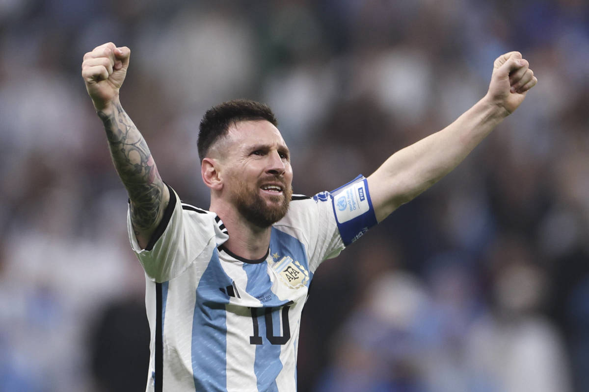 Lionel Messi wins FIFA World Cup Golden Ball award for 2nd time