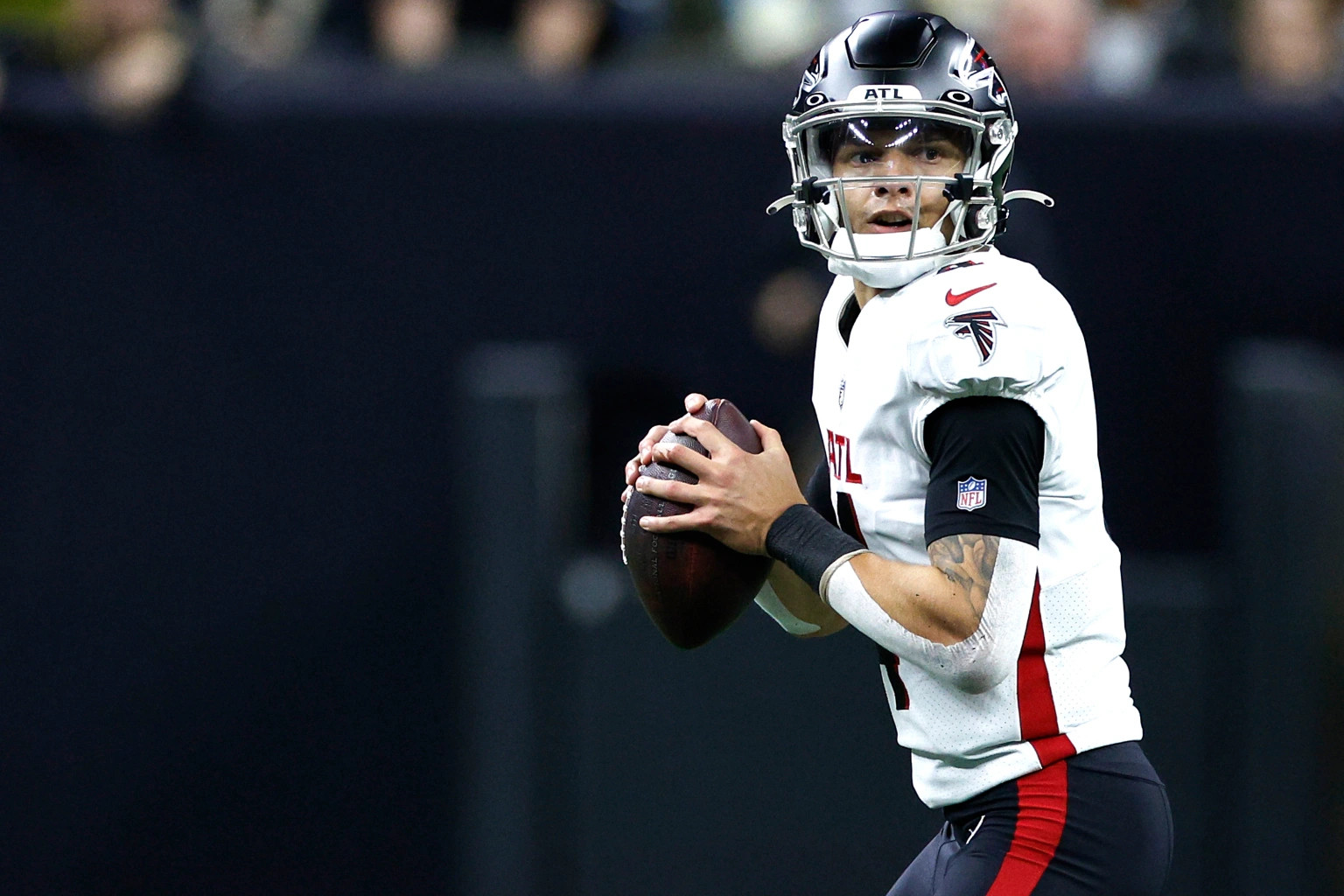 Falcons QB Desmond Ridder Talks Starting Role & Drake London