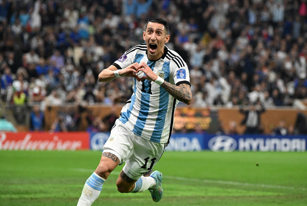 Watch Angel Di Maria Score In World Cup Final After Ace Team Move Futbol On Fannation