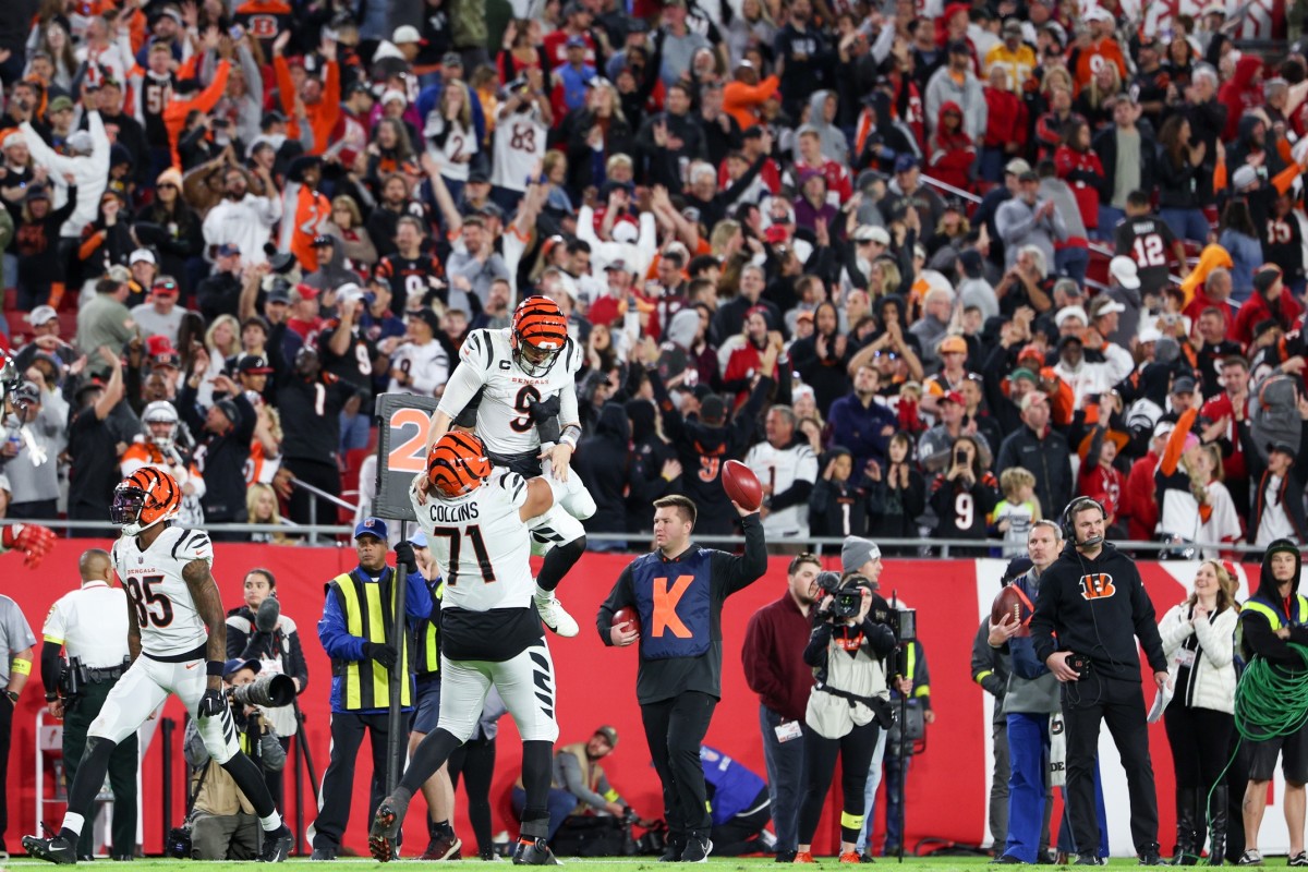 Walk-Off Thoughts: Cincinnati Bengals Dominate Second Half, Beat Tampa Bay  Buccaneers 34-23 - Sports Illustrated Cincinnati Bengals News, Analysis and  More