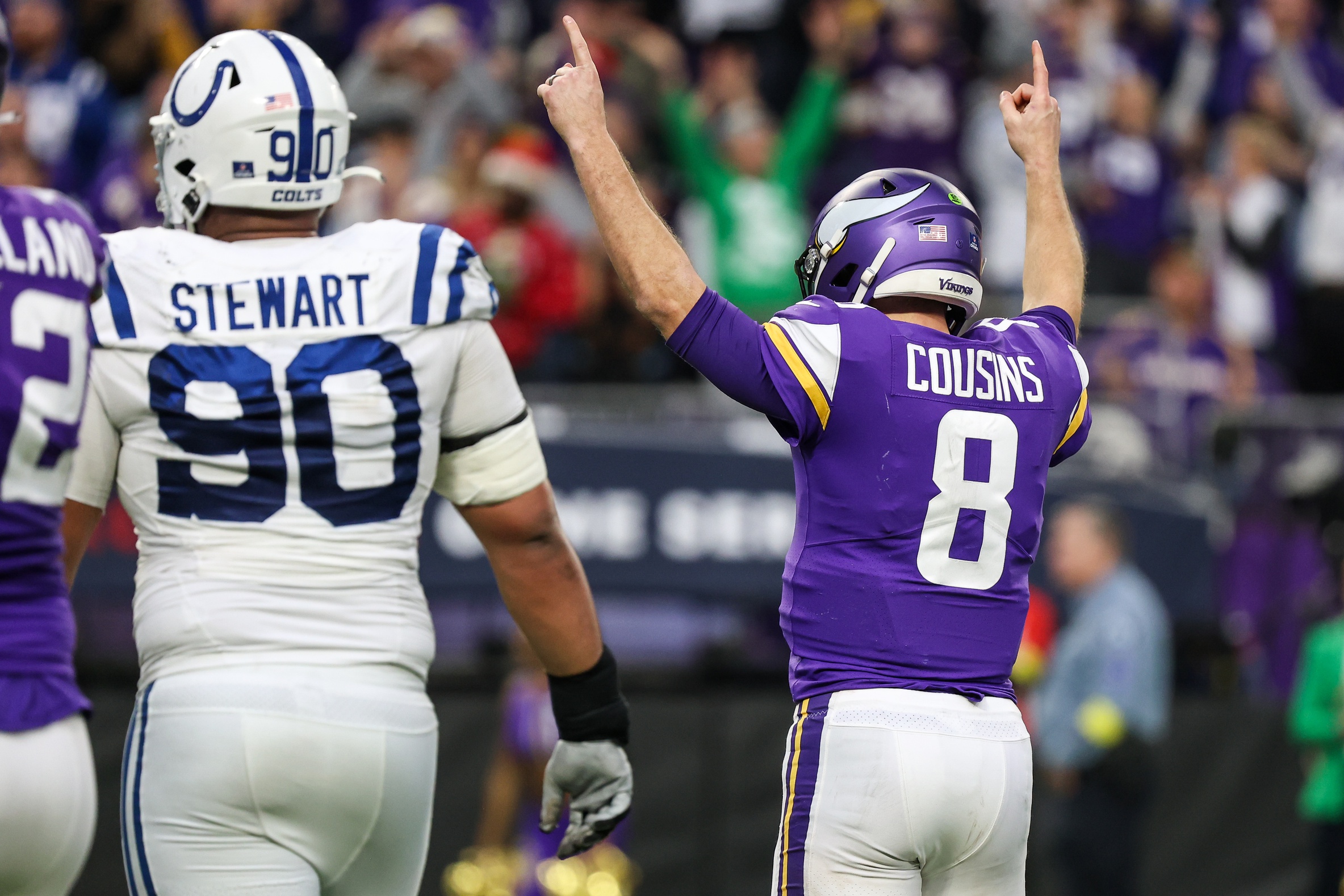 Vikings' Kirk Cousins needed to play sharp in the second half against Colts.  He did - InForum