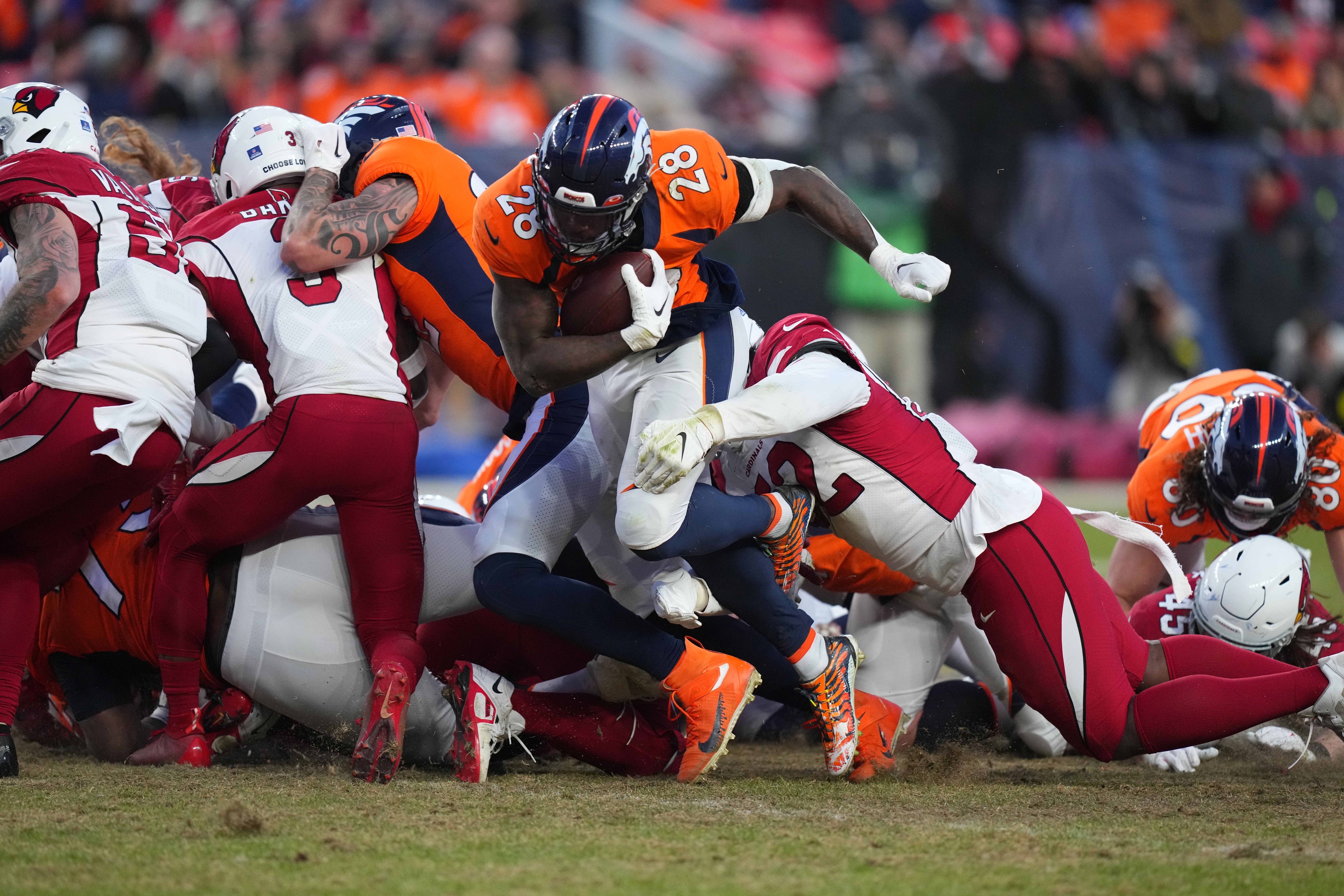 Denver Broncos vs. Arizona Cardinals: Five Position Battles to Monitor -  Sports Illustrated Mile High Huddle: Denver Broncos News, Analysis and More