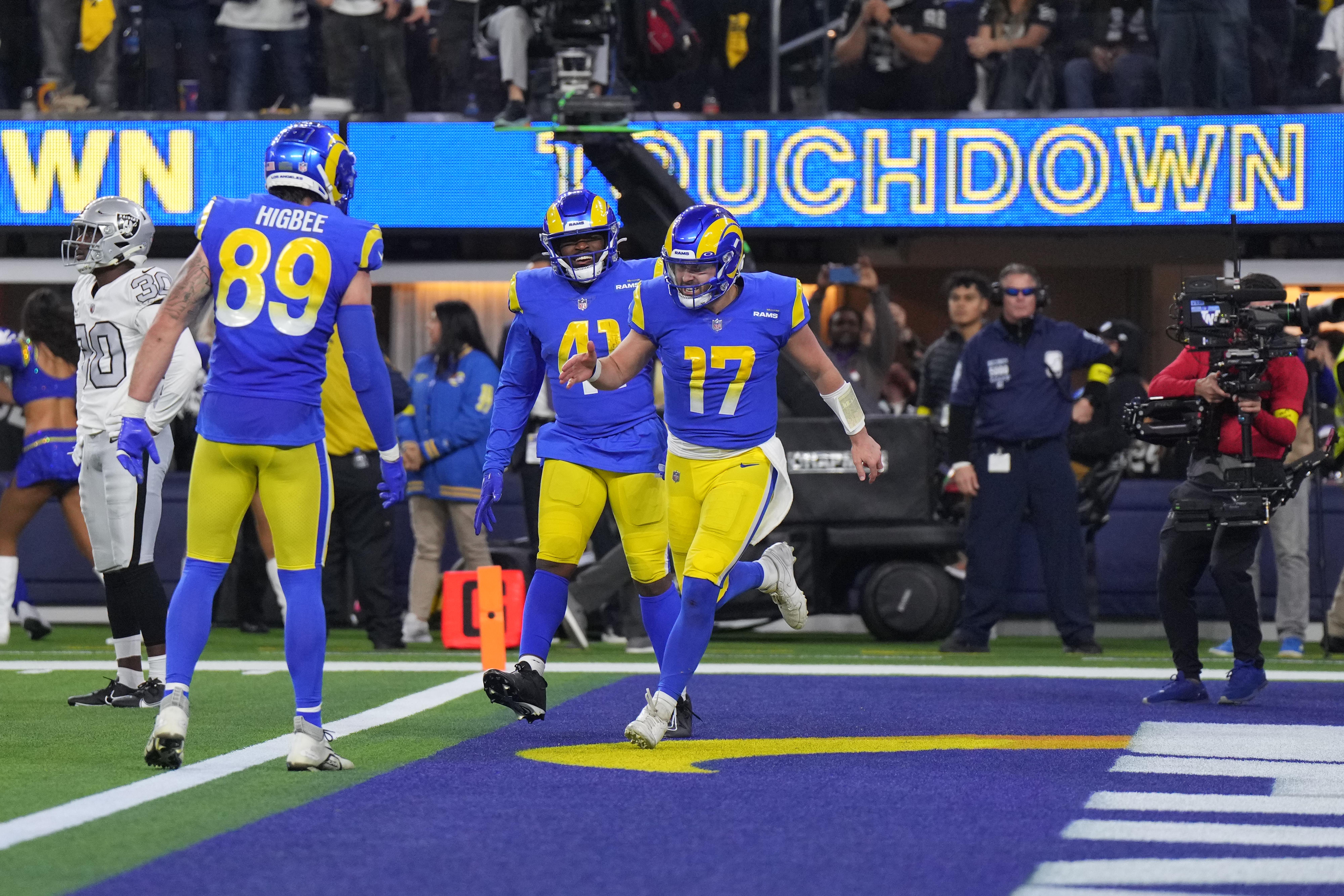 Los Angeles, CA., USA. 24th August, 2019. Los Angeles Rams defensive end  Morgan Fox #97 during the NFL game between Denver Broncos vs Los Angeles  Rams at the Los Angeles Memorial Coliseum