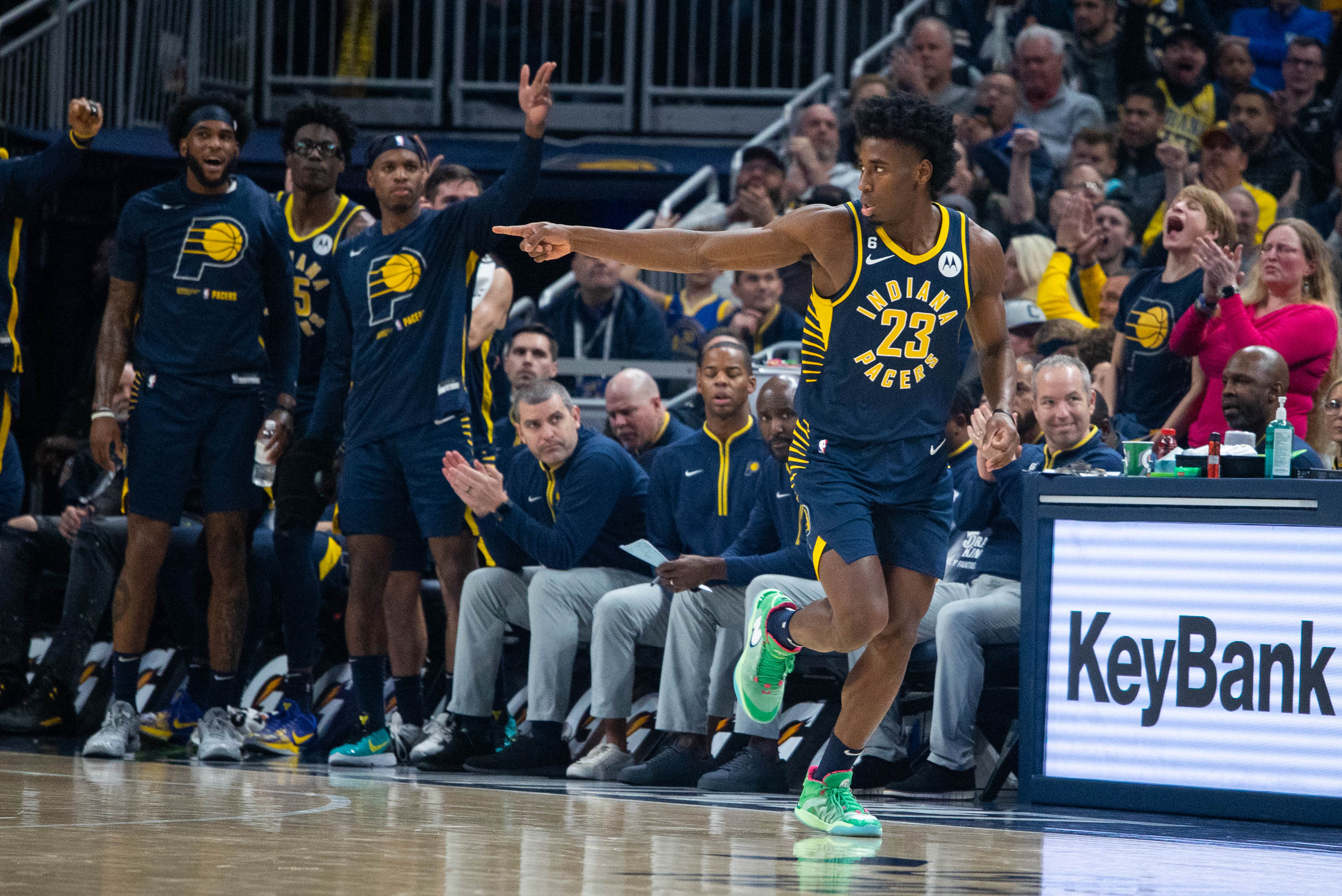 Indiana Pacers wing Aaron Nesmith finishes third for NBA 2022-23 Hustle  Award - Sports Illustrated Indiana Pacers news, analysis and more