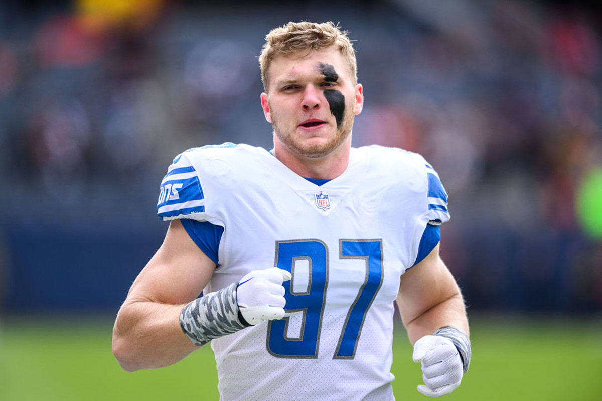 Detroit Lions rookie Aidan Hutchinson continues trending up