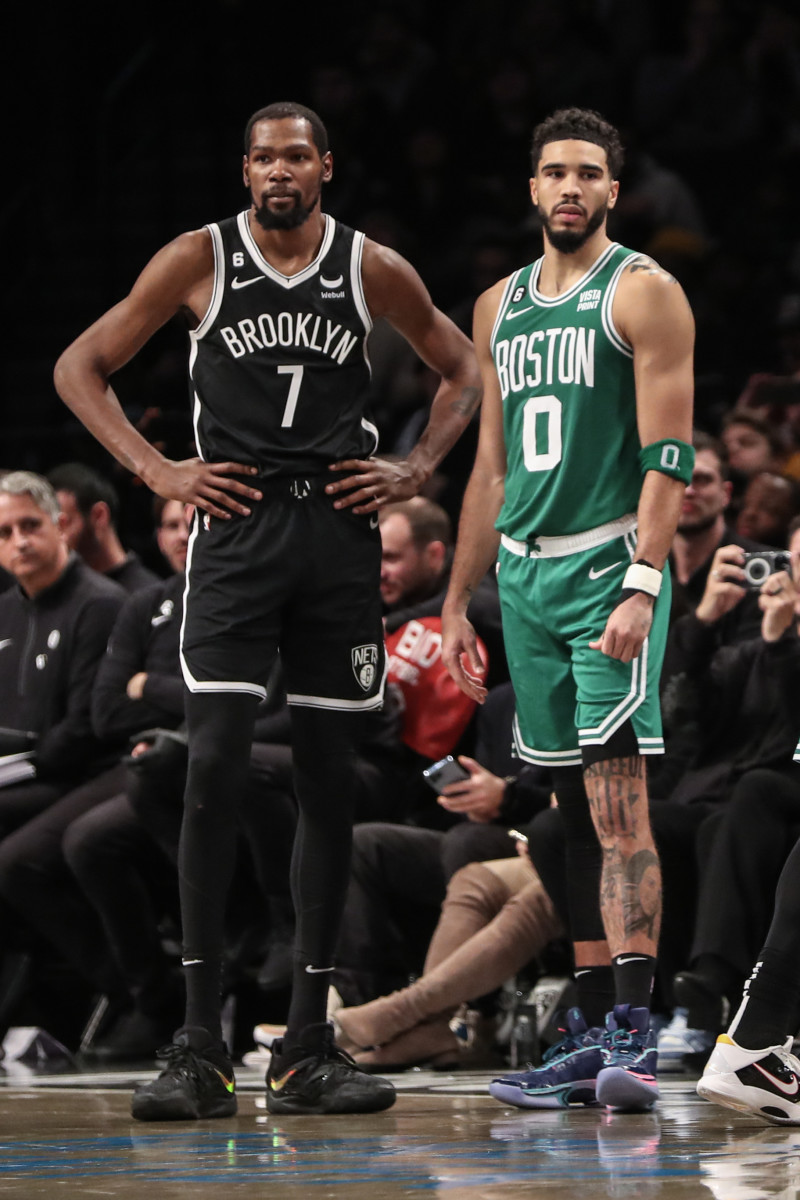 Sports Illustrated on X: 2023 East All-Star starters: • Giannis  Antetokounmpo (captain) • Kevin Durant • Kyrie Irving • Donovan Mitchell •  Jayson Tatum 2023 West All-Star starters: • LeBron James (captain) •