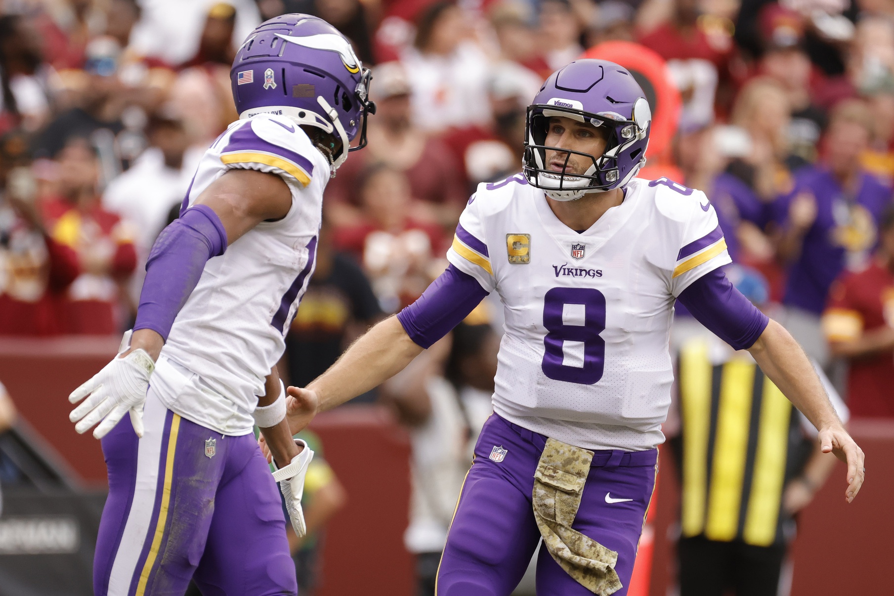 Pro Football Hall of Fame - Milestone ✓ - Kirk Cousins Minnesota Vikings, #Skol, #MINvsLAC 