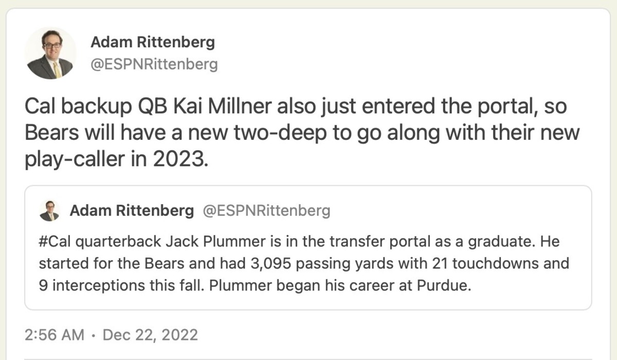 Adam Rittenberg tweet