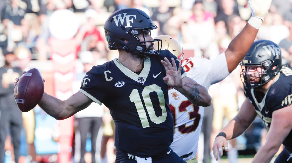 Wake Forest QB Sam Hartman To Enter The Transfer Portal, Notre Dame The ...