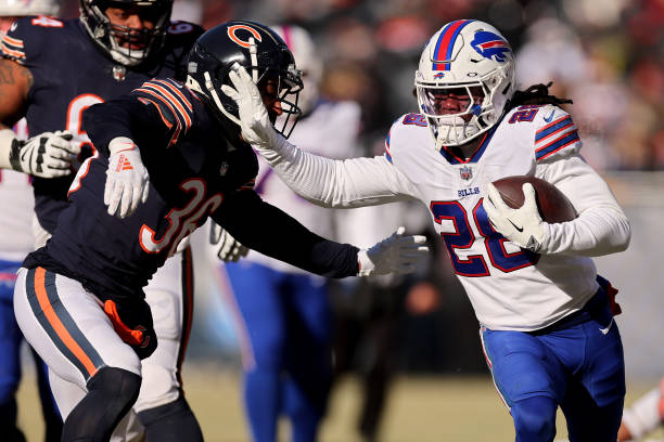 Devin Singletary, James Cook 'one-two punch' Buffalo Bills vs. Bears