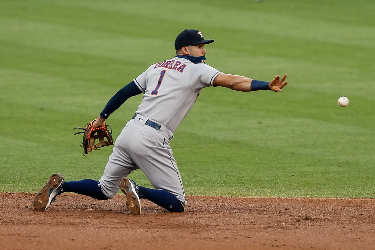 Former Houston Astros Shortstop Carlos Correa In Limbo With New York ...