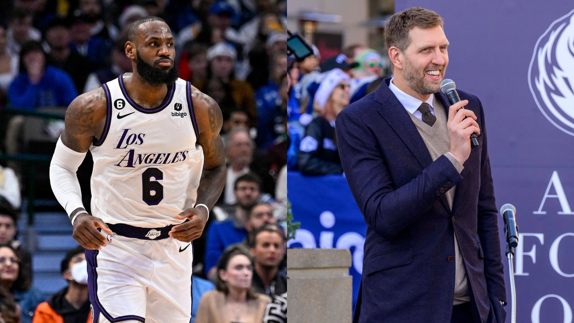 'A Legend, An Icon' Los Angeles Lakers' Star LeBron James Praises Dirk