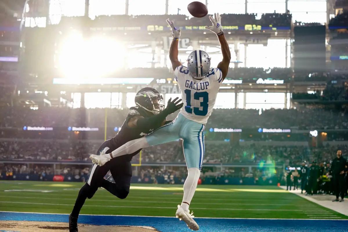 COWBOYS STAR GAMEDAY HOUSTON TEXANS vs DALLAS COWBOYS 12/11/2022 MICHAEL  GALLUP