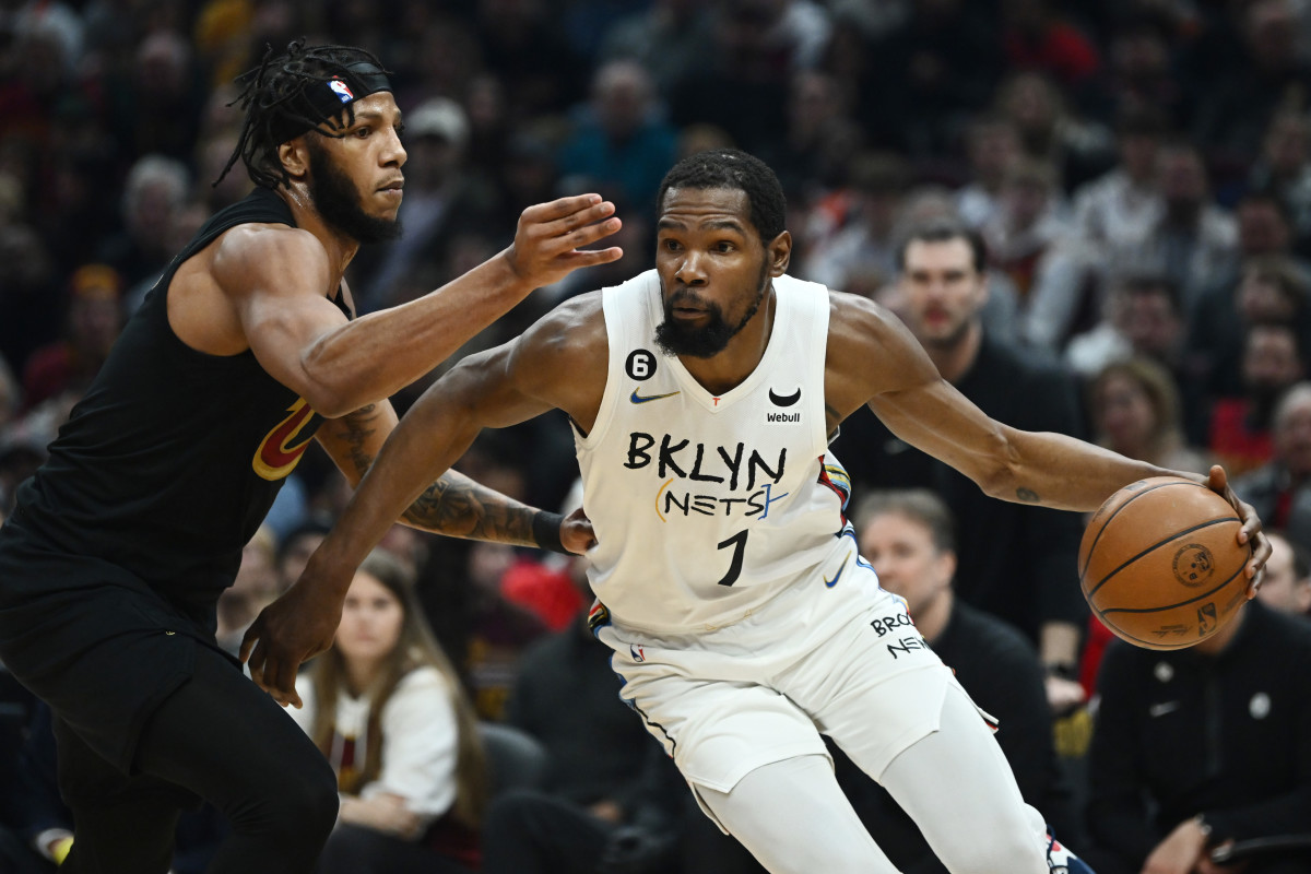 Kevin Durant Makes History During Brooklyn Nets vs. Cleveland Cavaliers ...