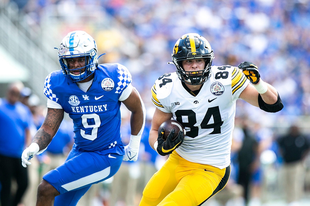 Iowa Tight End Sam LaPorta Will Serve as Hawkeyes’ Emergency Quarterback in Music City Bowl