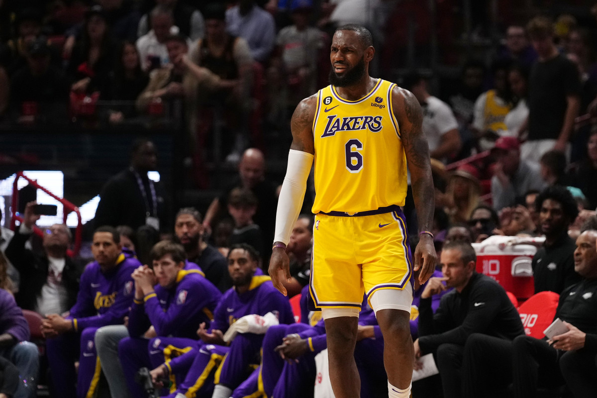 Lakers Rule Out LeBron James vs. Sixers on Wednesday - Sports Illustrated  Philadelphia 76ers News, Analysis and More