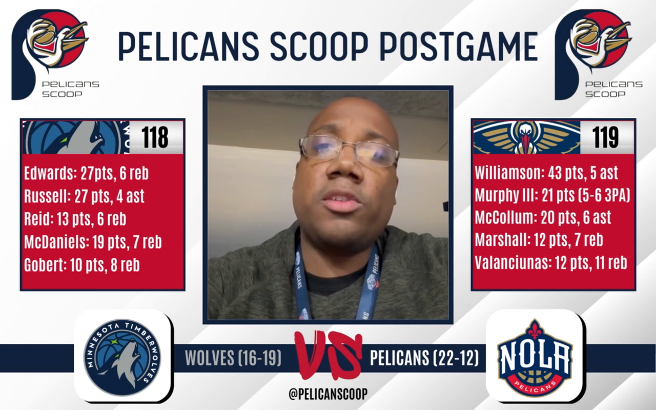 Postgame: Pelicans Vs Timberwolves - Sports Illustrated New Orleans ...