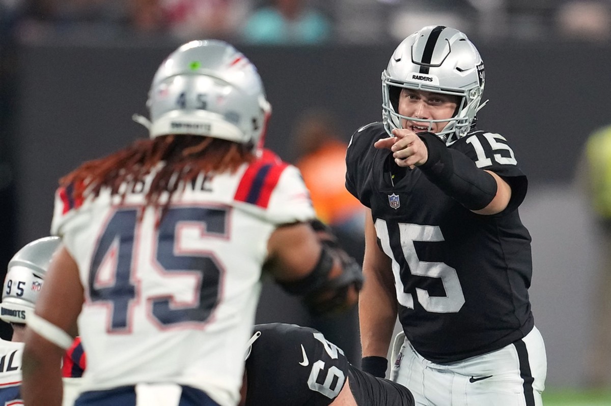 Chase Garbers Will Be Raiders' Backup Quarterback This Weekend Sports