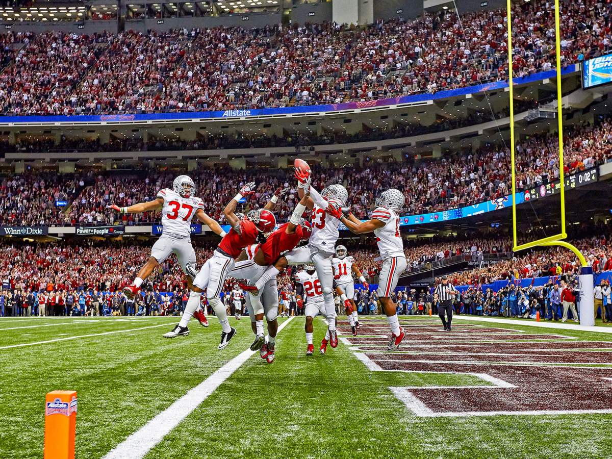 Ohio State catches a touchdown vs. Alabama