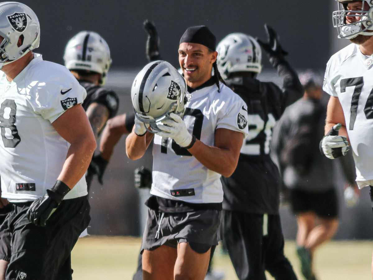 From the locker room: Las Vegas Raiders Mack Hollins - Sports Illustrated  Las Vegas Raiders News, Analysis and More