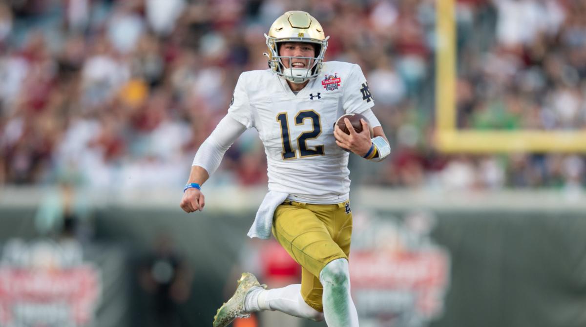 Tyler Buchner Leads Notre Dame To Record Setting Gator Bowl Win Over ...