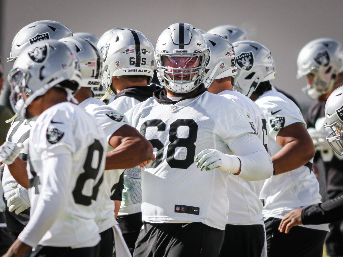 James' steady presence anchors Las Vegas Raiders' offensive line - Sports  Illustrated Las Vegas Raiders News, Analysis and More