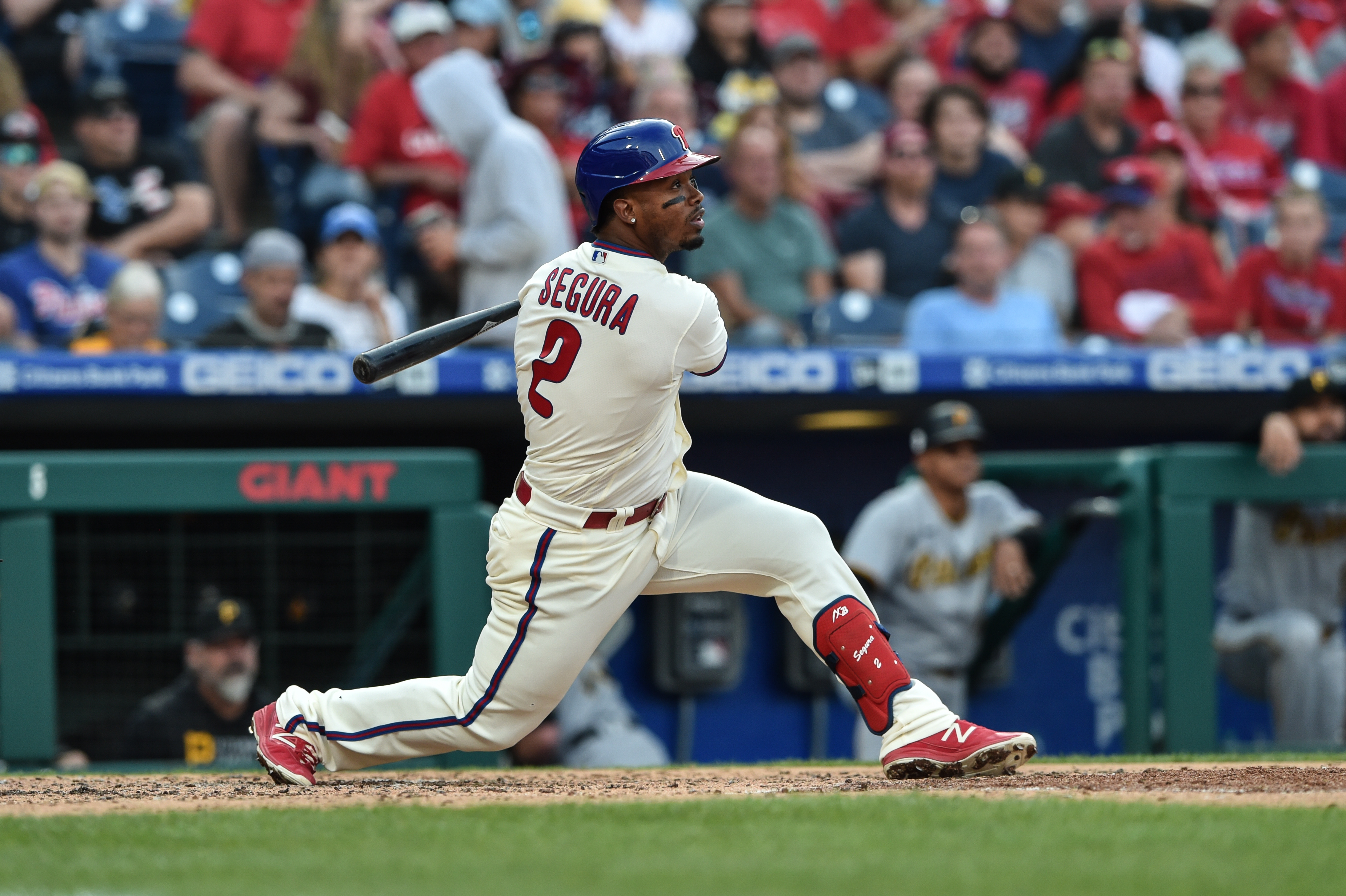 PHILADELPHIA, PENNSYLVANIA - SEPTEMBER 11: Jean Segura of the