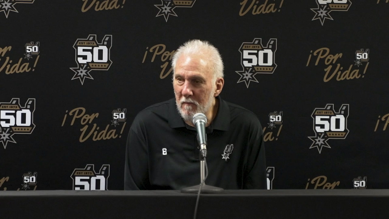 Spurs' Gregg Popovich On Luka Doncic's 60-20-10 Game - Sports ...