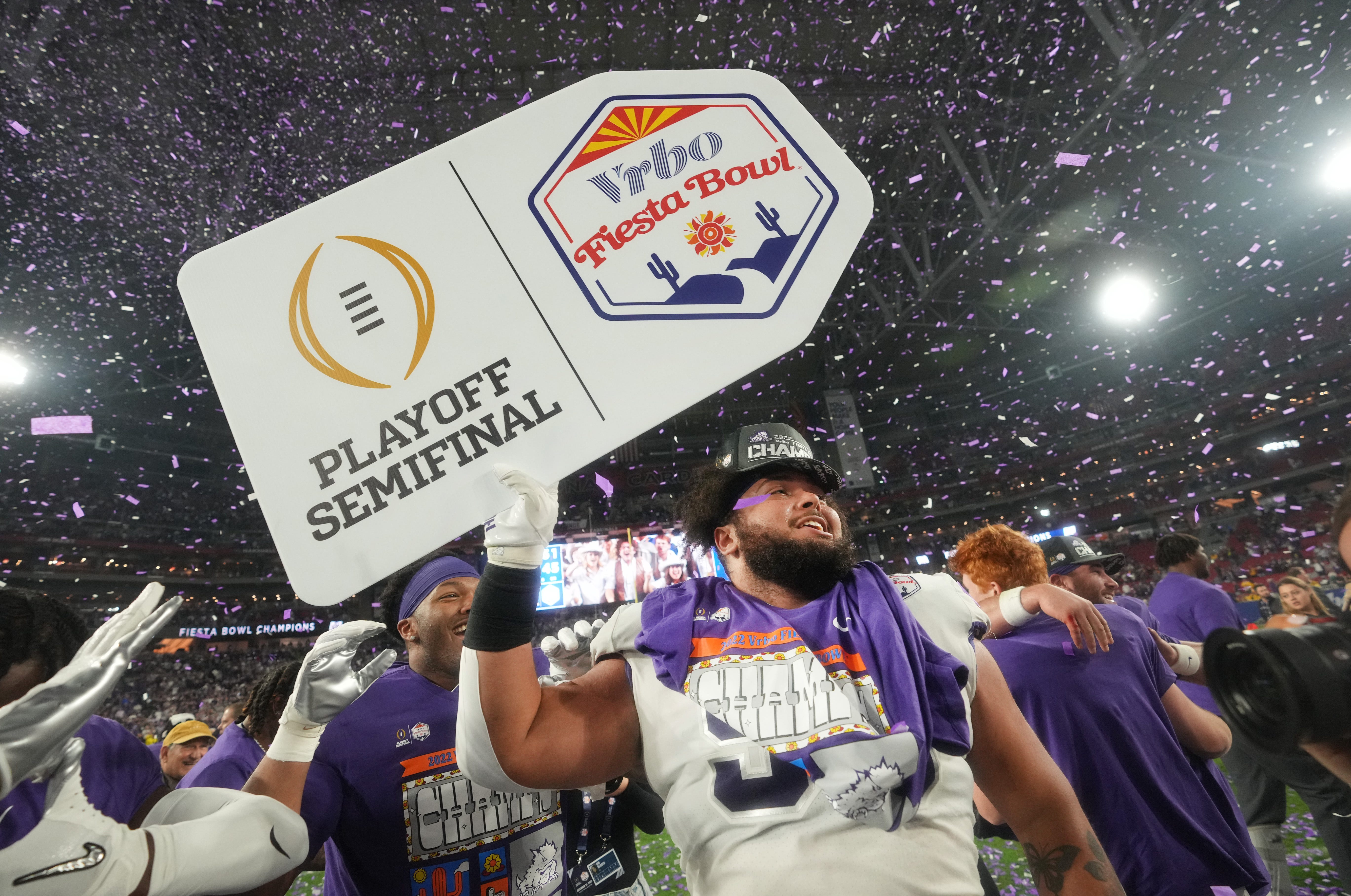 TCU Football Horned Frogs Advance To National Championship In Win Over Michigan Sports