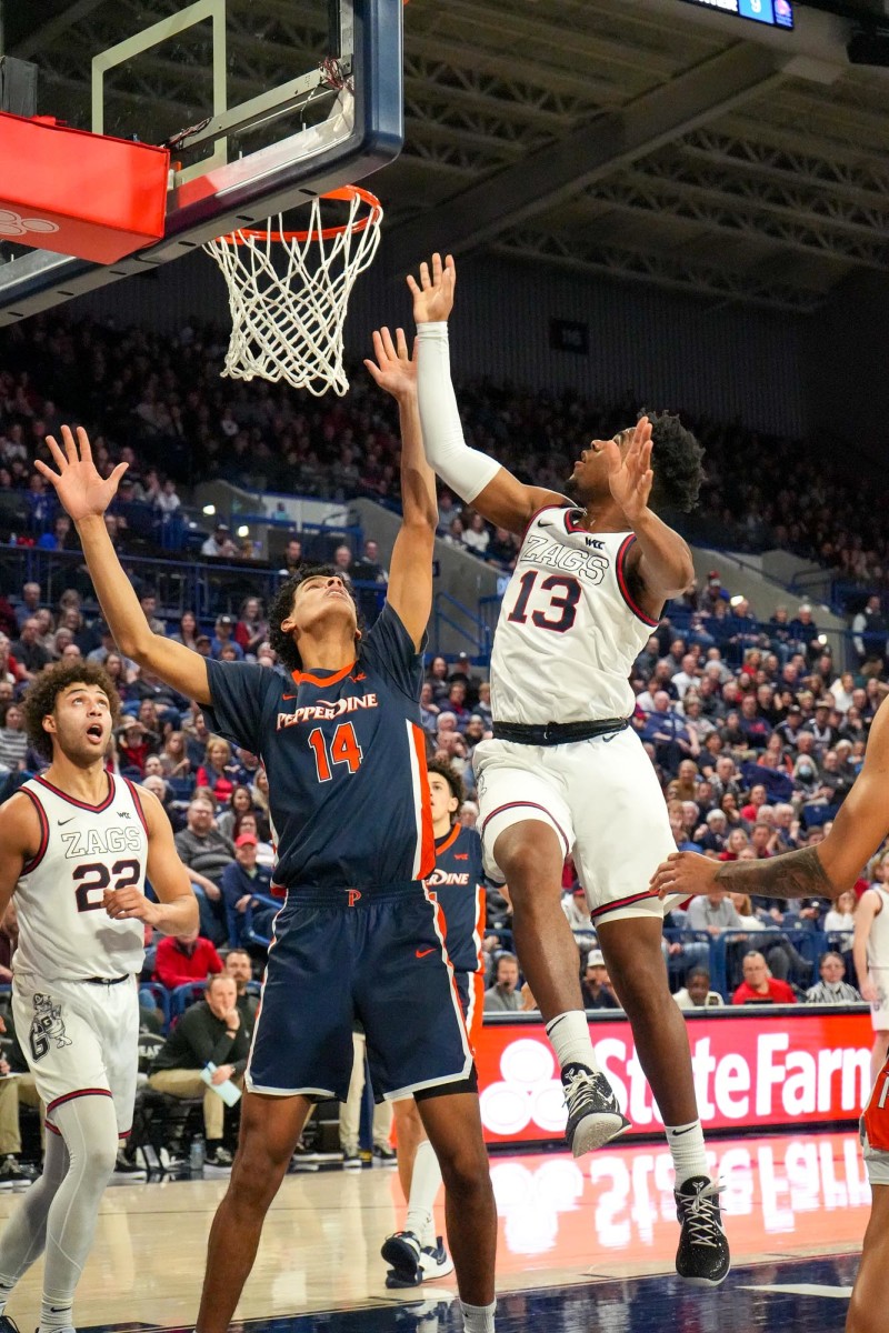 Gonzaga Bulldogs Pepperdine Waves23