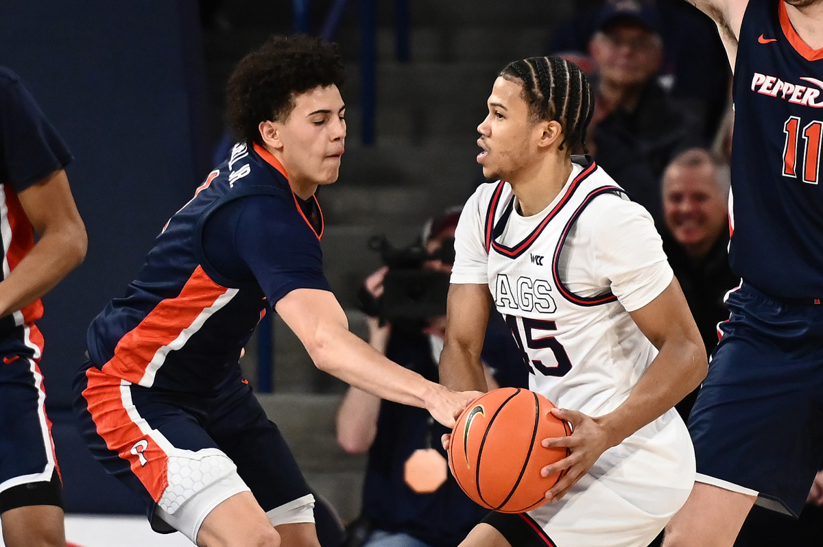 Gonzaga Bulldogs Pepperdine Waves39