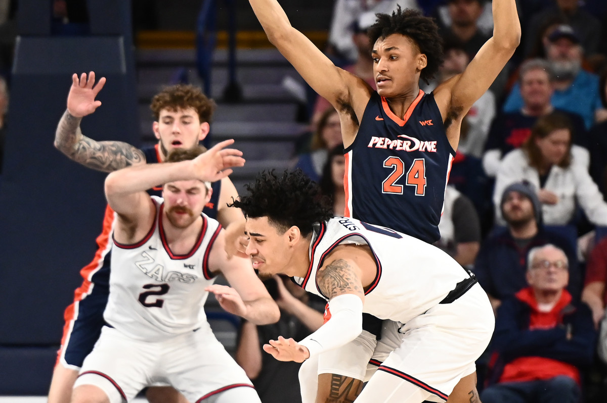 Gonzaga Bulldogs Pepperdine Waves53